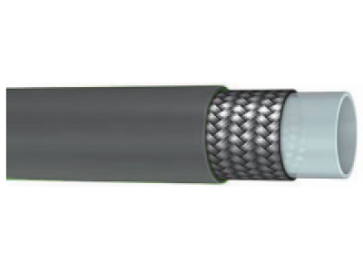 SCL-平滑复合导电PTFE钢编管硅胶保护 SAE100R14